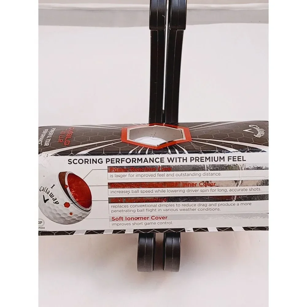 Callaway Diablo Tour Golf Balls - 1 Sleeve 3 Balls Brand new!
